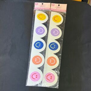 Callie Danielle Colorful Smiley Face Bulletin Board Borders 32 pieces 2 packs